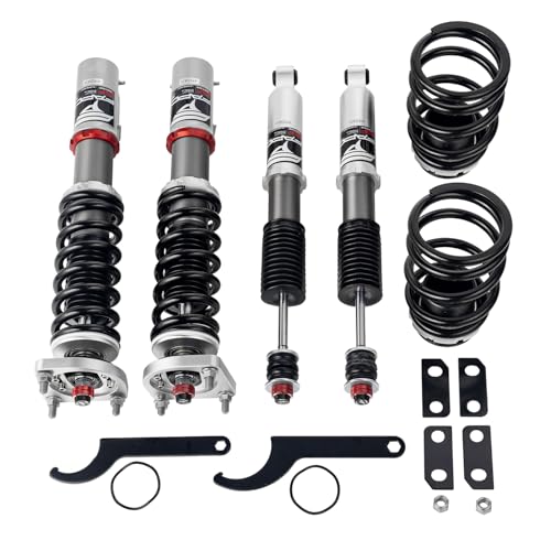 FAPO PF Coilovers for Ford Mustang SN95 1994-2004, 32 Level Damping Mono-Tube Adjustable Height Lowering Suspension Strut Kits - size: Mustang 1994-2004