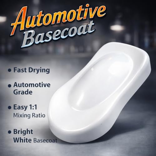 LiME LiNE Automotive Basecoat Paint (1 Pint) (White) - color: White