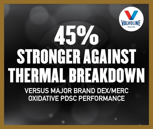 Valvoline Extended Protection Full Synthetic Automatic Transmission Fluid ATF 1 QT, Case of 6 - size: 1 QT, Case of 6