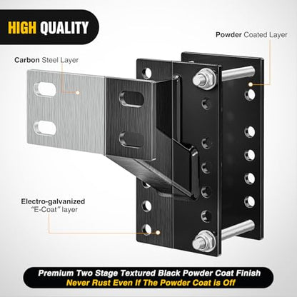 Nilight Spare Tire Carrier Fits 4 & 5 & 6 Lugs Wheels 150 Lbs - color: 4-Hole Design Spare Tire Carrier