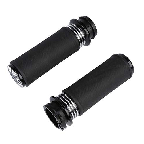 TCMT 1" 25mm Electric Handle Bar Grips Fit for Harley - color: Style A