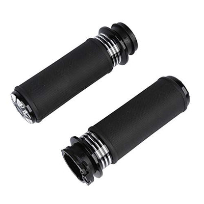 TCMT 1" 25mm Electric Handle Bar Grips Fit for Harley - color: Style A