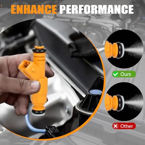 Fuel Injector Set × 6 (4-Hole) FIT Jeep 4.0 L – Cherokee 1989-1998, Wrangler 1991-1998, Grand Cherokee 1993-1998, Comanche 1987-1992 – Replaces 0280155710 0280155703 0280155700