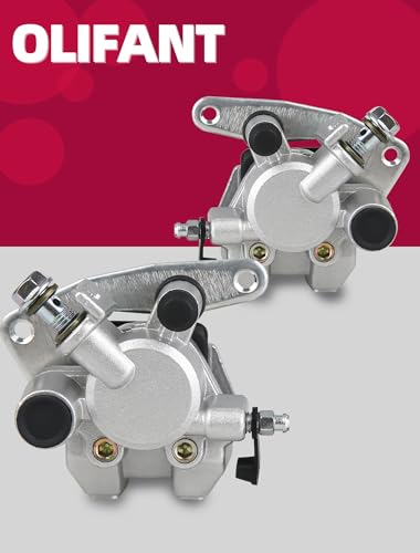 Front Brake Calipers for Yamaha Warrior 350 Kodiak 400 450 Big Bear 350 400 - size: for yamaha model