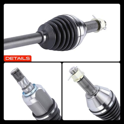 A-Premium Set of 2 Front CV Axle Shaft Assembly - style: Front Driver and Passenger Side