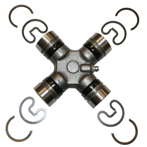 2Pcs Complete Front & Rear Driveshaft Universal Joints U Joints for Chevrolet Silverado 1500 1999 2000 2001 5.3L V8, for GMC Sierra 1500 1999 2000 5.3L V8 Replace# 437104030, C3AZ4365G