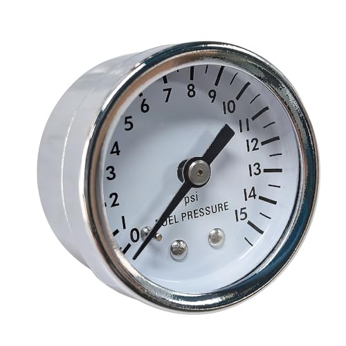 12-804 Adjustable Fuel Pressure Regulator With Gauge