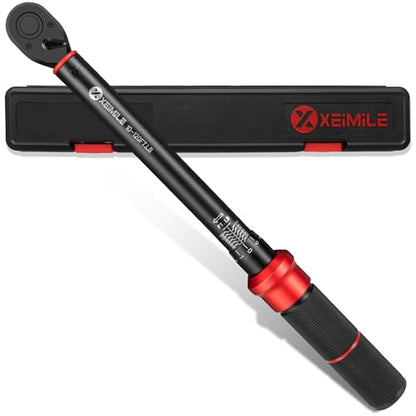 3/8-Inch Drive Click Torque Wrench-10-120 Ft-Lb for Car Motorcycle - size: 3/8"DR.10-120 FT-LB