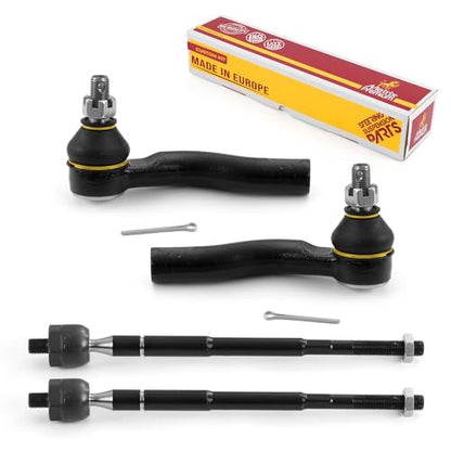 Metrix Premium Chassis Parts Outer & Inner Tie Rod End Kit Fits Toyota RAV4 - size: 96090MT