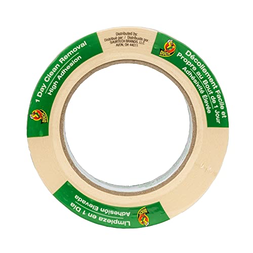 Duck Brand 394700 General Purpose Masking Tape, 1.88-Inch by 60-Yard, Single Roll, Beige - size: 1 Roll, 1.88" Width