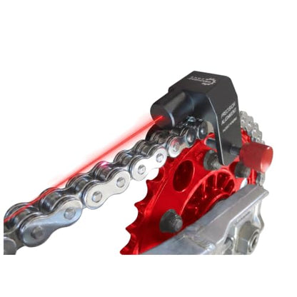 Chain & Sprocket Alignment Tool - Laser Application
