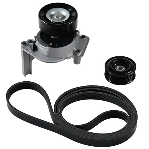 Tecoom Engine Serpentine Belt Tensioner Kit Idler Pulley for Toyota 4runner 2003-2009, Tundra 00-06, Sequoia 2001-2008, Land Cruiser Lexus GS400 GS430, GX470 LS430 LX470 SC400 4.0L 4.3L 4.7L 90K38488 - size: 90K-38488
