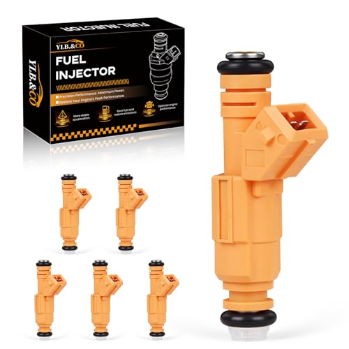 Fuel Injectors 0280155710 Compatible with Ford E-350 F250 F350 V10 6.8L - size: 0280155710 6P