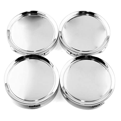 RTrhinoTuning 4 PCS 74mm Wheel Center Caps Compatible with B Class 2006-2015 C Class 2003-2019 SLK Class 2002-2016, OD: 2.91"(74 mm) ID: 2.74"(69.5 mm) Chrome Center Caps for Rims - color: Chrome