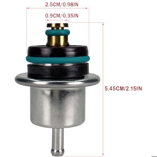 Fuel Pressure Regulator PR317 Compatible with Ford E-150 E-250 E350 E-450 E-550 Excursion F-150 F-250 F-350 F-450 F-550 F53 Taurus Windstar Mercury Sable #0280160527 217-3073 PR203 PR217