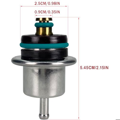 Fuel Pressure Regulator PR317 Compatible with Ford E-150 E-250 E350 E-450 E-550 Excursion F-150 F-250 F-350 F-450 F-550 F53 Taurus Windstar Mercury Sable #0280160527 217-3073 PR203 PR217