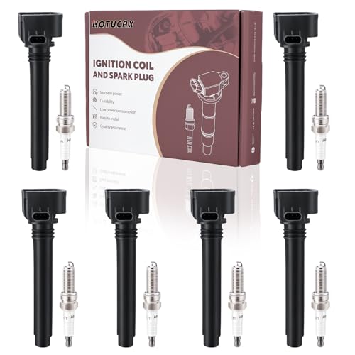 UF807 Ignition Coils & Spark Plugs Tune Up Kit, 6 Pack - size: UF807 & Spark Plugs