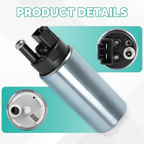 Electric Fuel Pump GSS342 255LPH High Flow High Pressure Universal