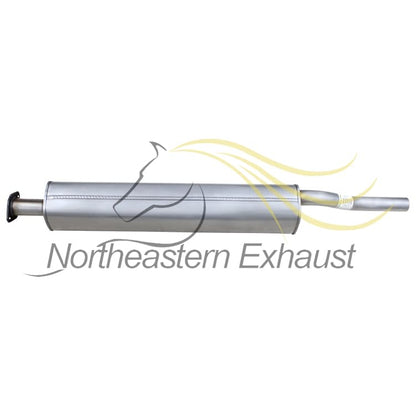 Northeastern Exhaust | Stainless Steel Resonator Pipe, Muffler Exhaust System Kit Compatible for Nissan Altima 2002-2006 2.5L | Free Clamps, Gasket and Hanger Included