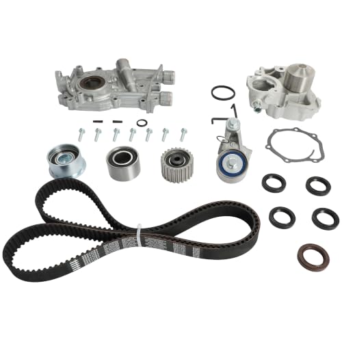 EJ253 Timing Belt Kit w/Water & Oil Pump Fit for 2.5L Subaru - color: set1
