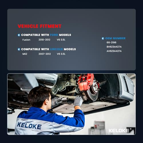 KELOKE Front Left Driver Side CV Axle Shaft Assembly - size: 66-2196