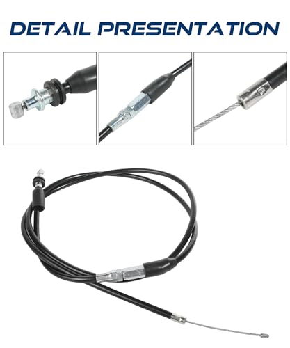 Throttle Cable,Mini Bike Parts,Car Accessories Motorcycle Throttle Cable Accelerator Handle Assembly,Automotive Replacement,Fits 7/8inch Handle Bars,Suitable for ATVs,Dirt Bikes,Motorcycles