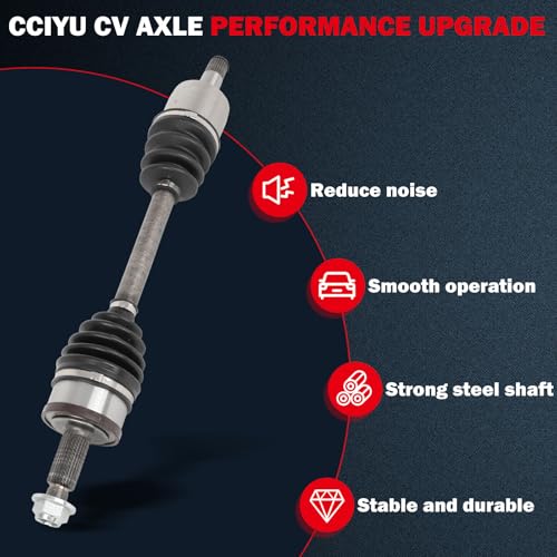 CCIYU Front CV Axle Drive Shafts for Chrysler 300 2005-2023 - size: 84-2484
