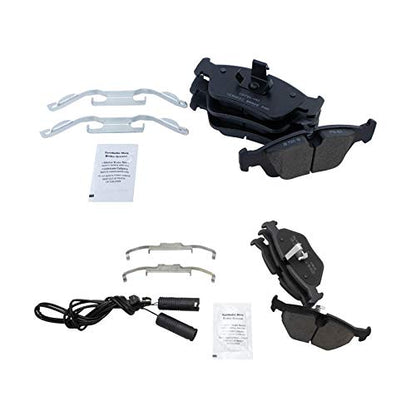 TRQ Front and Rear Ceramic Brake Pad Set - color: Ceramic, size: BFA12927