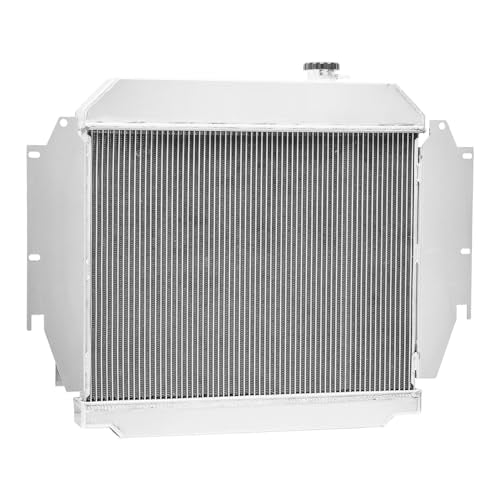 3 Row Radiator Compatible with 1992-1996 Ford E150 E250 E350 Econoline Club Wagon 5.0 5.8 V8 Aluminum Radiators 92 93 94 95 96