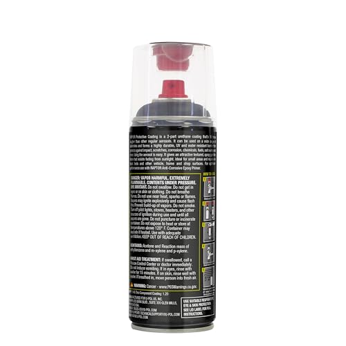 Raptor 2K Bedliner Aerosol, Protective Coating, 13.2 OZ - color: White