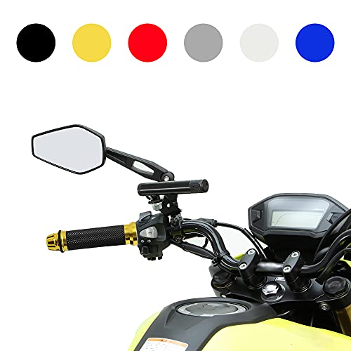 DREAMIZER 7/8" 22mm Motorcycle Handle Grip Universal Dirt Pit Bike Motocross Rubber Gel Hand Grips Brake Hands - Gold - color: Gold
