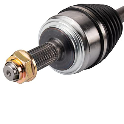 TRQ Front Driver Side CV Axle Assembly - style: CSA32582