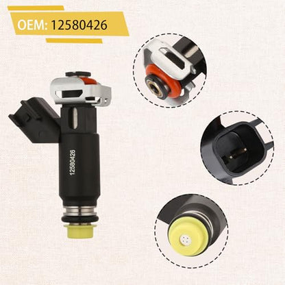 Compatible with/GM 2002-2006 Vortec 5.3 Flex Fuel Injectors