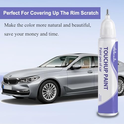 Glacier Silver A83 Touch Up Paint for BMW OEM Color Match Car Paint Pen - style: Glacier Silver (A83)