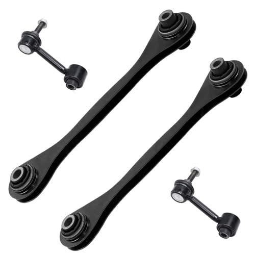 Detroit Axle - Rear 4pc Control Arms Kit for Volkswagen Rabbit Tiguan Jetta - size: 4CS48296/4PC
