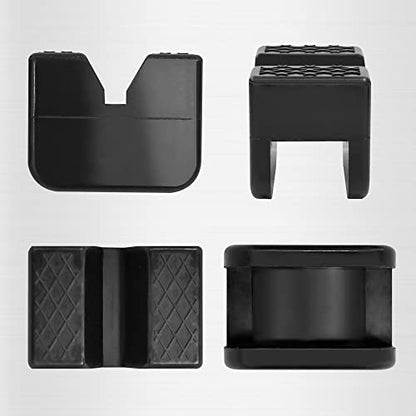 TONDA Jack Stand Pads, Rubber Pinch Weld Jack Adapter, 4 Pack - color: 4 PACK