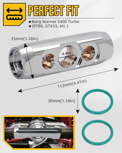 Mid Frame Turbo Mount for BorgWarner S400 & GTX Series