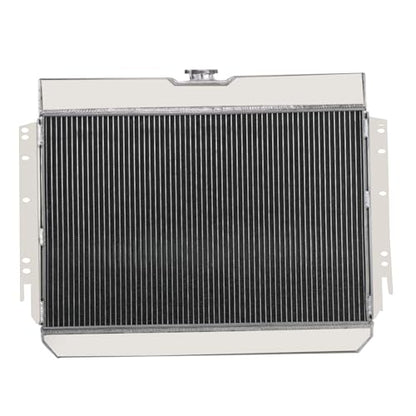 3 Row All Aluminum Radiator compatible with 1963-68 Chevy Bel Air/Impala/Biscayne El Camino - size: 3 Row Radiator