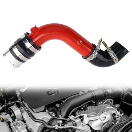 Cold Side Intercooler Pipe Kit for 2017-2024 Ford 6.7L - color: Red