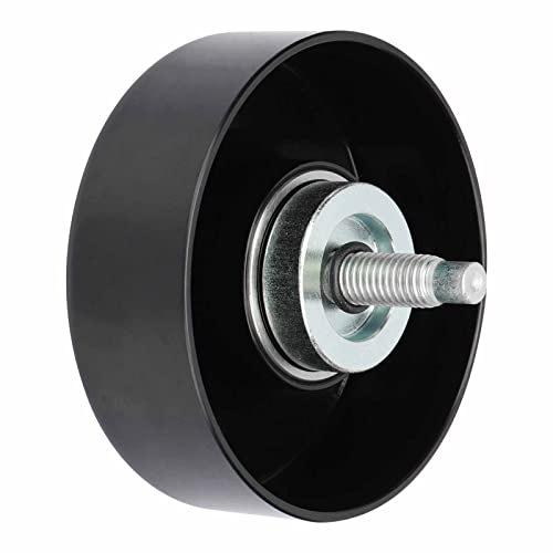 IRONTEK Belt Tensioner Idler Pulley 36299 fit for GMC (2002-2006 Sierra 3500/2003-2014 Yukon), for Hummer (2003-2009 H2/ 2008-2010 H3), for Isuzu (2003-2006 Ascender/ 2003-2005 NPR) #12669569 - size: 36299