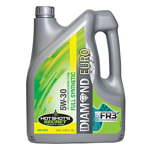 Hot Shot's Secret Gray Diamond Euro 5W-30 Engine Oil, 1 Gallon - size: 1 Gallon, style: 5W30