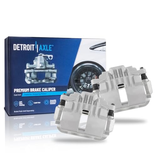 Detroit Axle - 2 Rear Brake Calipers for Chevy Blazer S10 GMC Sonoma Jimmy - size: R18B4712L_R18B4713R/Kit