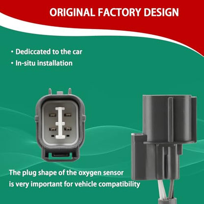 O2 Oxygen Sensor Heated Air Fuel Ratio Compatible with Honda Outboard BF175 BF200 BF225 BF250 BF40D BF50D 4020300 35655-ZZ5-004 Replace# 35655-ZY3-C01