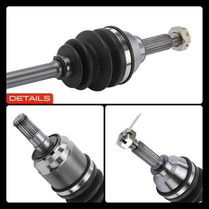 A-Premium Set of 2 Front CV Axle Shaft Assembly - style: Front Driver and Passenger Side