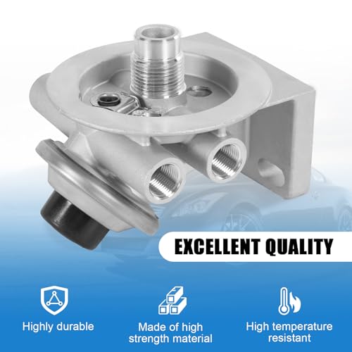 3/8" NPT 1-14" Diesel Fuel Filter Mounting Base Hand Priming Pump Mounting Base Universal