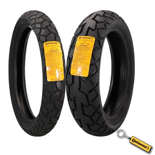 Continental TKC 70 Front & Rear Tire Set 110/80-19 & 150/70-17 Tour - size: 110/80 R19, 150/70 R17