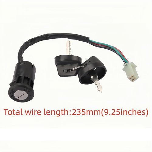 GY6 Ignition Coil CDI Box Voltage Regulator Relay Solenoid Ignition Switch Key Spark Plug Kit for Tomberlin Crossfire 150R Hammerhead GTS Spiderbox 150 Go Kart Scooter Moped ATV GY6 50cc 125cc 150cc