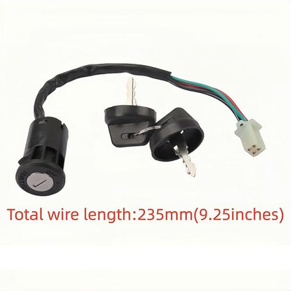 GY6 Ignition Coil CDI Box Voltage Regulator Relay Solenoid Ignition Switch Key Spark Plug Kit for Tomberlin Crossfire 150R Hammerhead GTS Spiderbox 150 Go Kart Scooter Moped ATV GY6 50cc 125cc 150cc