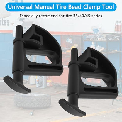 Universal Tire Bead Clamp Tools Drop Center Helper (2 Pack) - style: 2 Pack