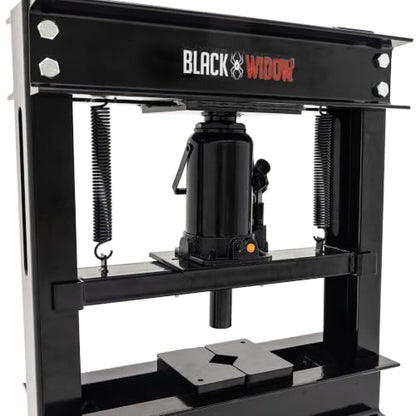 20 Ton Shop Press, Hydraulic, Black Widow